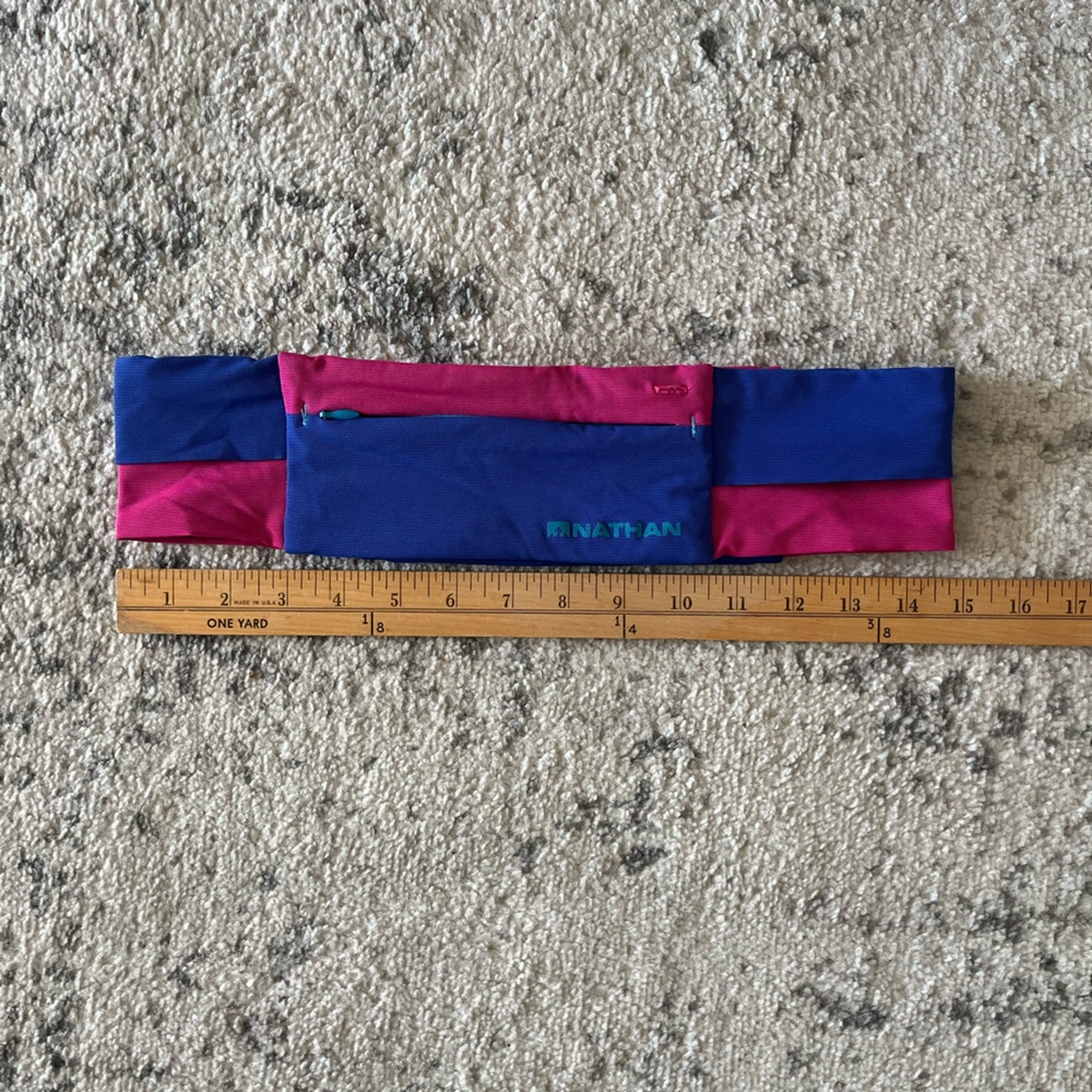 *sold* Nathan Blue and Pink Running Belt